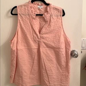 Pretty pink sleeveless top